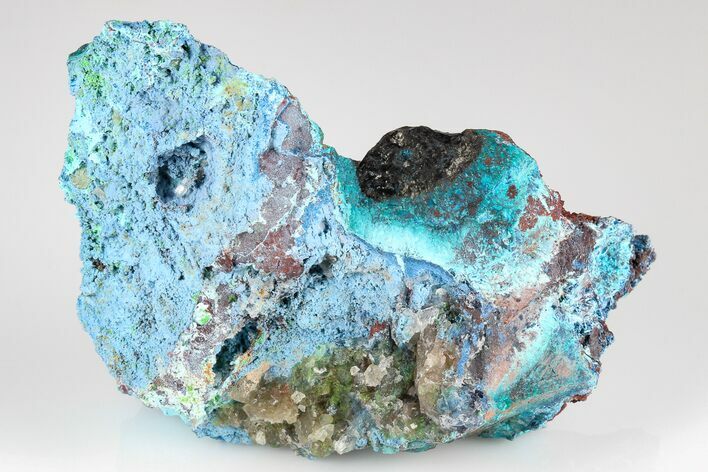 Shattuckite & Chrysocolla Association - Rancho Jacalito, Mexico #183772